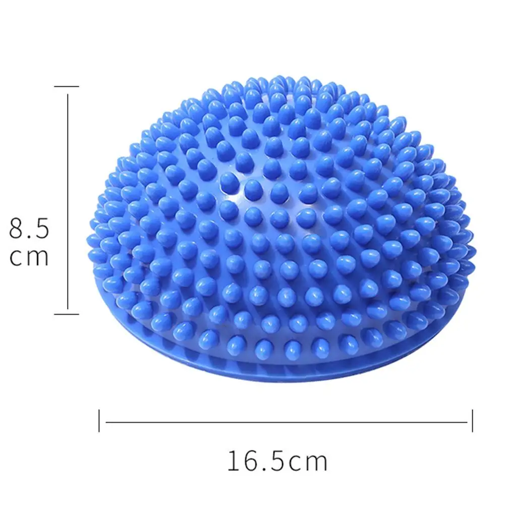1PC Fitness PVC Massage Ball Half-ball Muscle Foot Body Exercise Stress Release Fitness Yoga Massage Ball Training Grip the Ball
1PC Fitness PVC Massage Ball Half-ball Muscle Foot Body Exercise Stress Release Fitness Yoga Massage Ball Training Grip the Ball