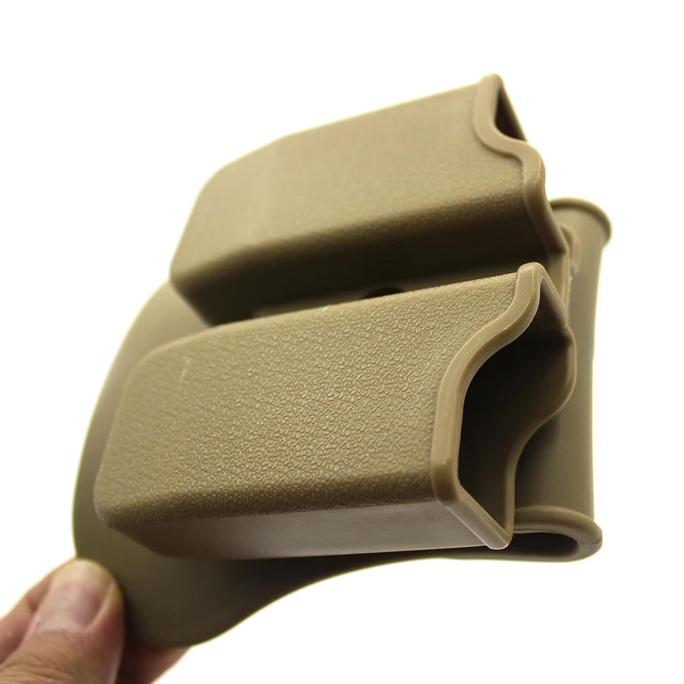 Beretta 92/96/M9 Tactical Holster Outdoor Hunting Polymer Retention Roto Holster & Double Magazine Holster M92 Black Tan Fit
Beretta 92/96/M9 Tactical Holster Outdoor Hunting Polymer Retention Roto Holster & Double Magazine Holster M92 Black Tan Fit