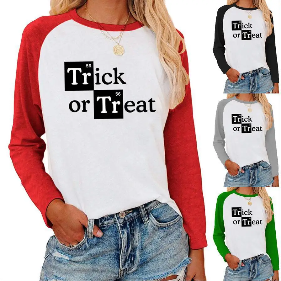 Casual Long Sleeve Tee Shirts Fashion Printed Patchwork Tops Harajuku Basic T Shirt Femme
Casual Long Sleeve Tee Shirts Fashion Printed Patchwork Tops Harajuku Basic T Shirt Femme