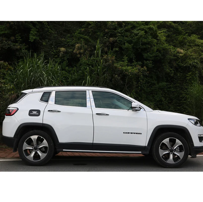 Оконные накладки из нержавеющей стали для jeep compass 2017, 2018, 2-го поколения
Оконные накладки из нержавеющей стали для jeep compass 2017, 2018, 2-го поколения