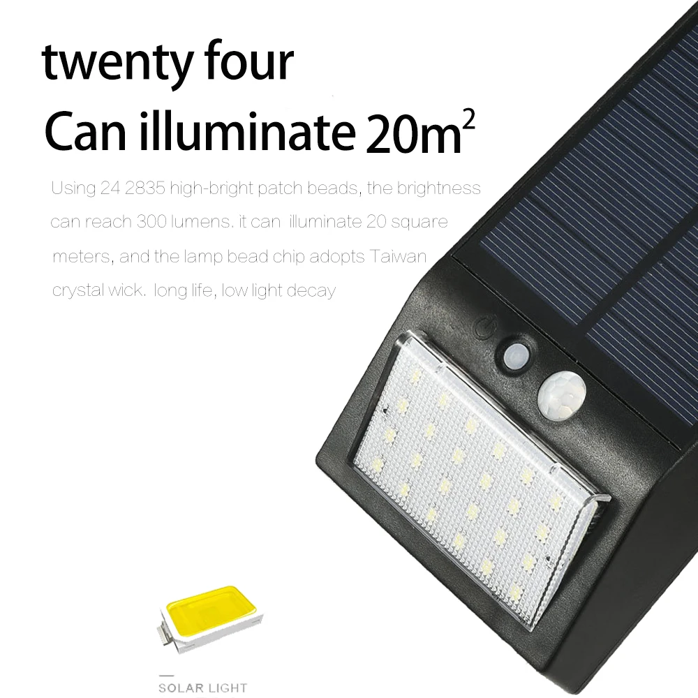 Solar LED Human Body Induction Light Landscape Garden Wall Light Waterproof Outdoor Household LED Wall Light Street Light Black
Solar LED Human Body Induction Light Landscape Garden Wall Light Waterproof Outdoor Household LED Wall Light Street Light Black