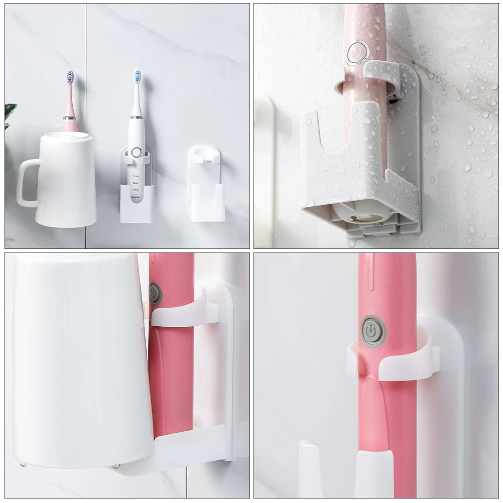 4Pcs Durable Tidy Nail-free Storage Holders Toothbrush Racks for Restaurant Bathroom
4Pcs Durable Tidy Nail-free Storage Holders Toothbrush Racks for Restaurant Bathroom