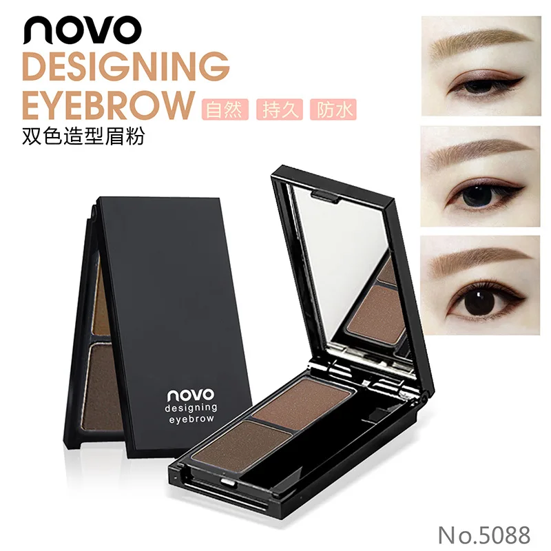 5088 Natural Double Color Eyebrow Powder Gradient Trimming Biying Powder Easy to Color Waterproof Not Smudge 
5088 Natural Double Color Eyebrow Powder Gradient Trimming Biying Powder Easy to Color Waterproof Not Smudge