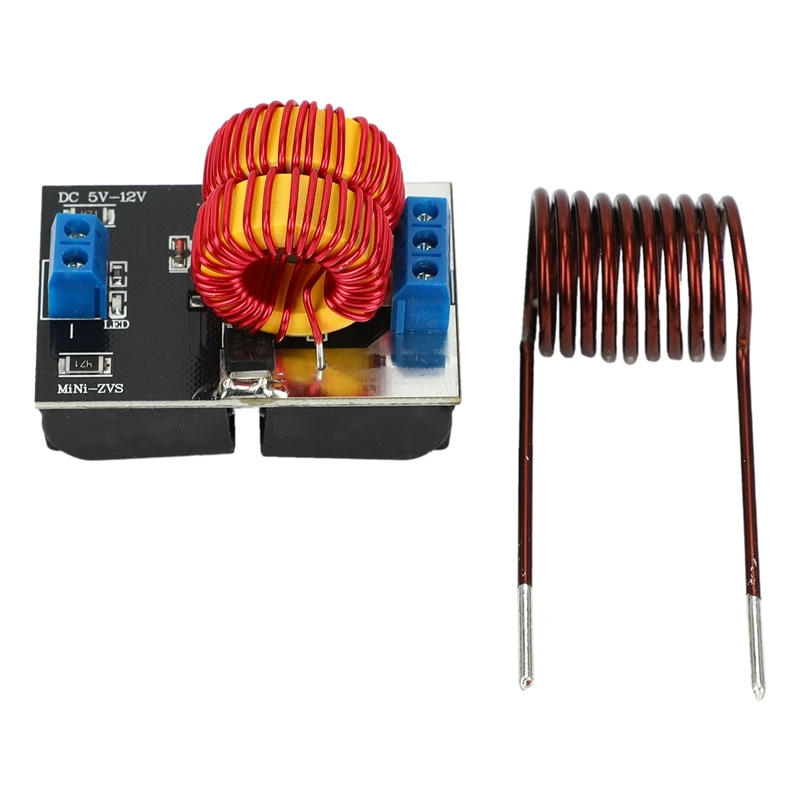 12V 120W Mini ZVS Induction Heating Board Flyback Driver Broad Heater DIY Cooker+ Ignition Coil
12V 120W Mini ZVS Induction Heating Board Flyback Driver Broad Heater DIY Cooker+ Ignition Coil