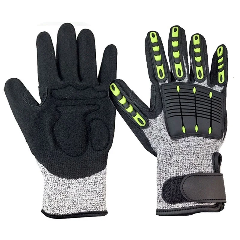 Cut Resistant Gloves Anti Vibration Impact TPR Safety Work Gloves Anti Cut Shock Heavy Duty Gloves for Work Mechanical Gardening
Cut Resistant Gloves Anti Vibration Impact TPR Safety Work Gloves Anti Cut Shock Heavy Duty Gloves for Work Mechanical Gardening