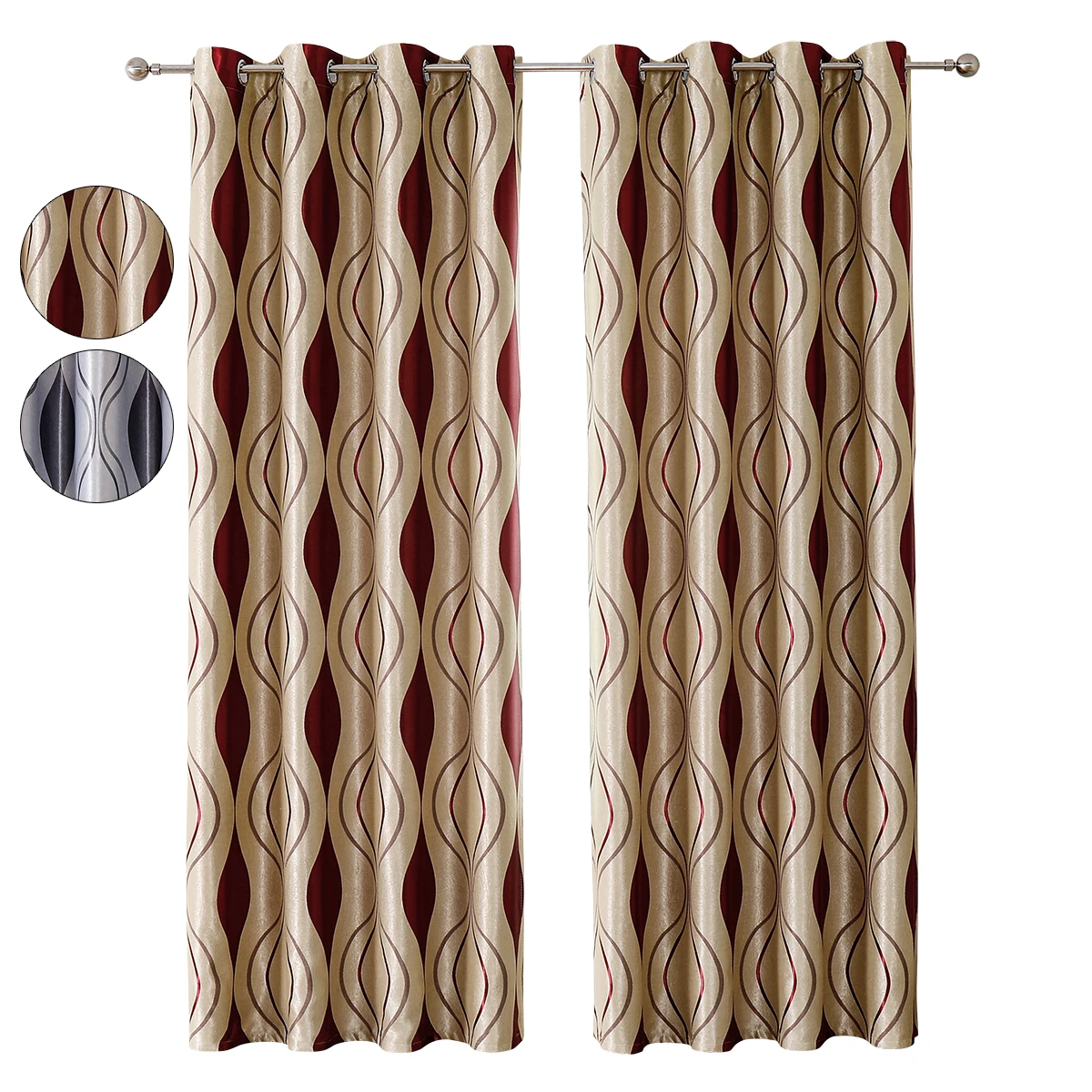 Geometric Blind Drapes Curtains for Living Reducing Light Window Curtain Eyelets Panel Fabric Curtain for Bedroom Home Texture 
Geometric Blind Drapes Curtains for Living Reducing Light Window Curtain Eyelets Panel Fabric Curtain for Bedroom Home Texture