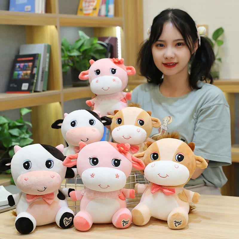 22/26CM Kawaii cute cow baby plush pillow toy doll family room decoration baby gift comfort
22/26CM Kawaii cute cow baby plush pillow toy doll family room decoration baby gift comfort