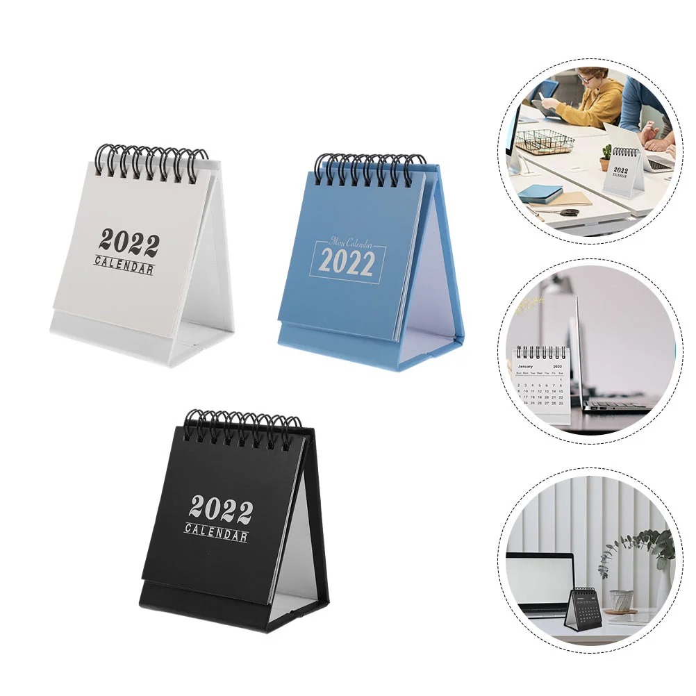 3Pcs Delicate 2022 Desktop Calendars Office Desktop Placing Calendars (Assorted Color)
3Pcs Delicate 2022 Desktop Calendars Office Desktop Placing Calendars (Assorted Color)