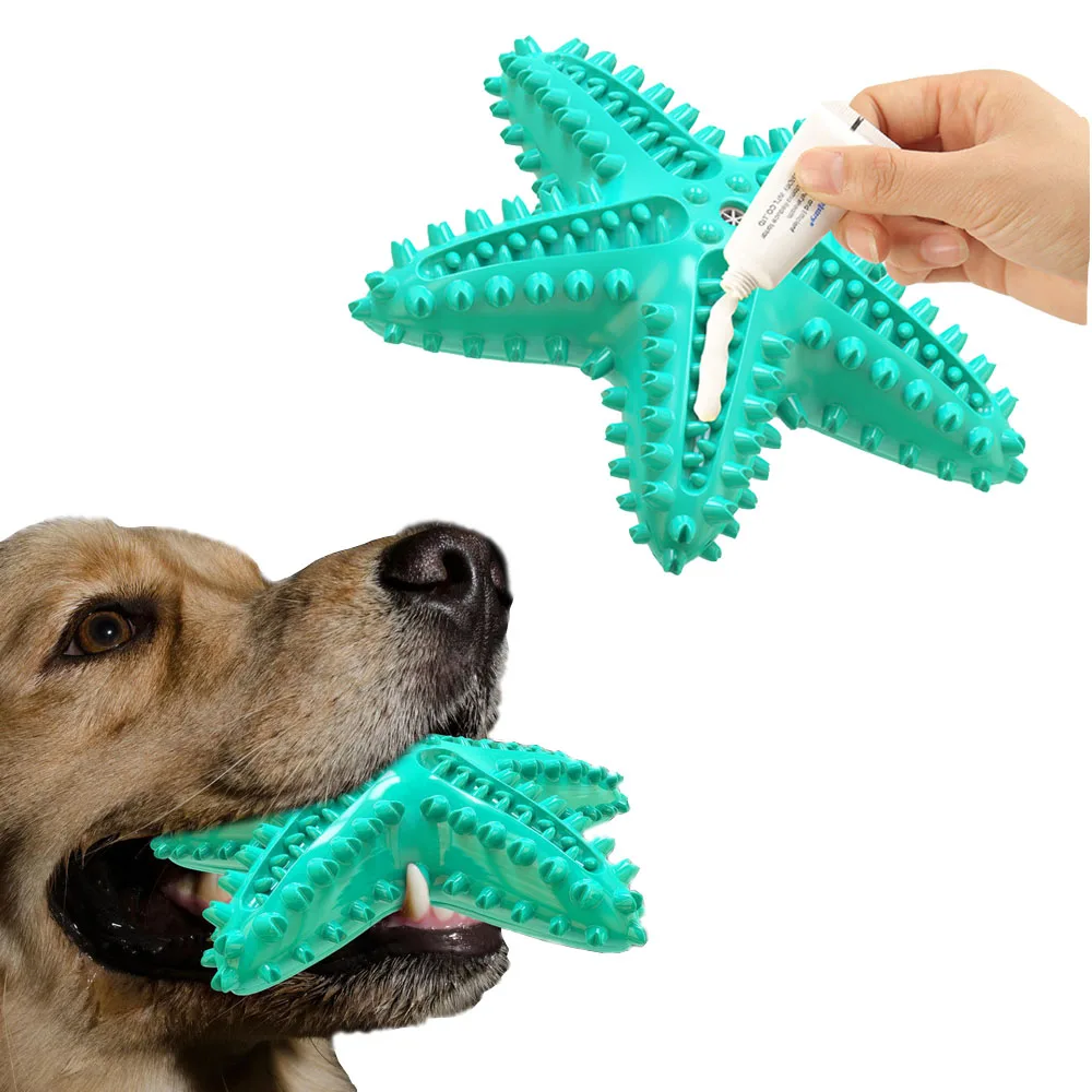 Pet Dog Supplies rubber Dog Chew Toys Starfish Shape Healthy Bite Resistant Dog Teeth Cleaning Dog Toothbrushes Brushing Stick
Pet Dog Supplies rubber Dog Chew Toys Starfish Shape Healthy Bite Resistant Dog Teeth Cleaning Dog Toothbrushes Brushing Stick