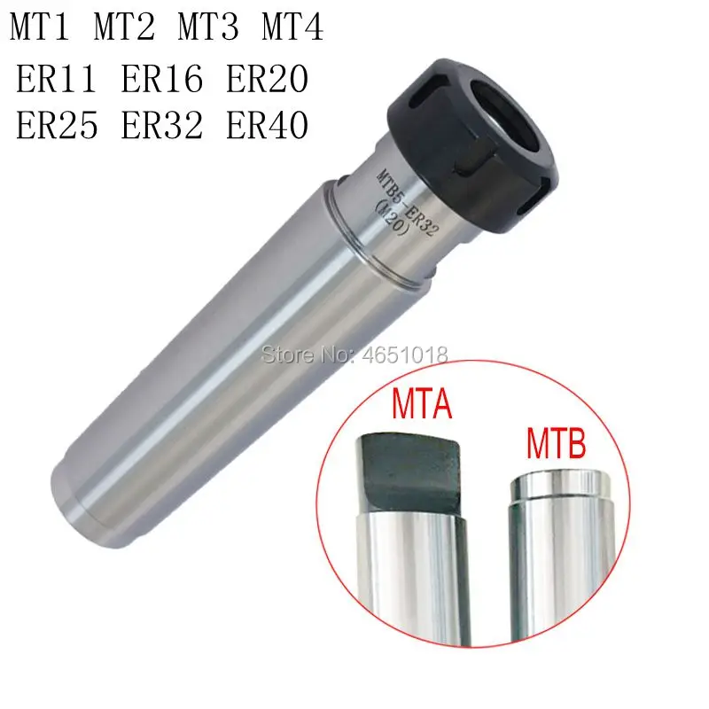 1pcs MT1 MT2 MT3 MT4 ER11 ER16 ER20 ER25 ER32 ER40 colletchuck Holder,CNC tool holder clamp.Lathe drill milling grinder boring
1pcs MT1 MT2 MT3 MT4 ER11 ER16 ER20 ER25 ER32 ER40 colletchuck Holder,CNC tool holder clamp.Lathe drill milling grinder boring