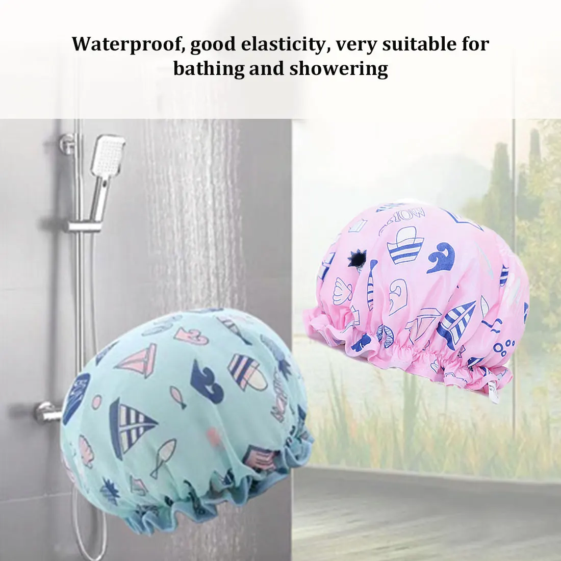 Double-layer shower cap waterproof adult women shower bath bath cap shampoo cap cute hood kitchen ladies oil fume-proof cap
Double-layer shower cap waterproof adult women shower bath bath cap shampoo cap cute hood kitchen ladies oil fume-proof cap
