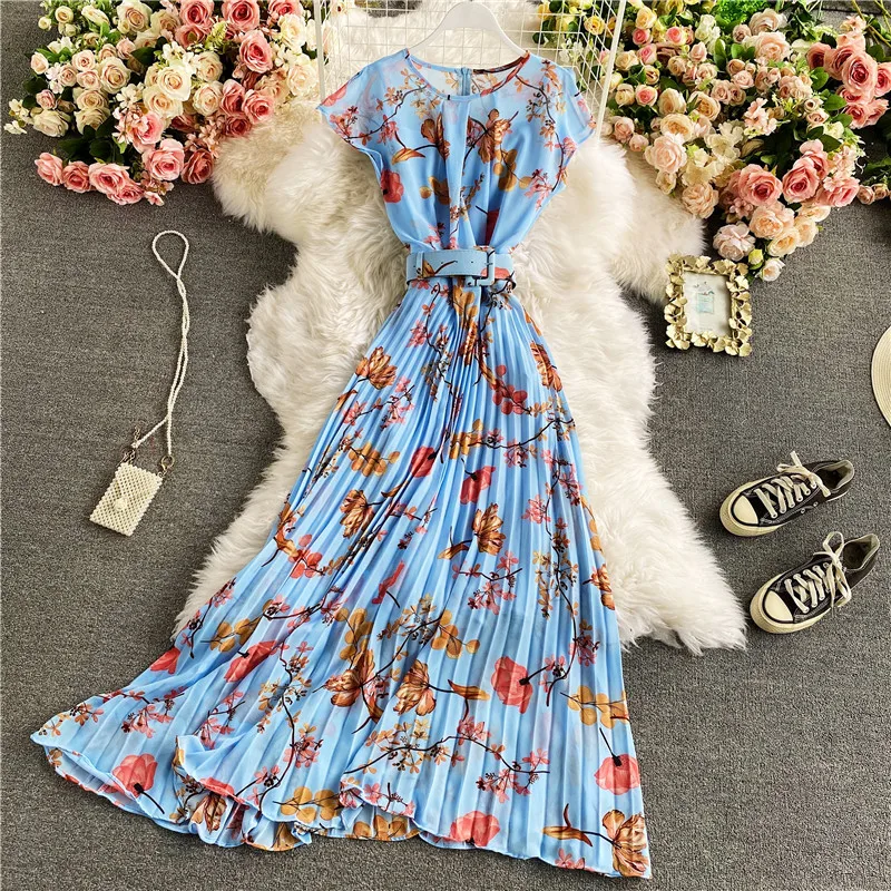 Women O Neck Slim Waist Print Trumpet Dress 2021 Spring Summer Bohemian Style Women Dresses Sweet Puff Short Sleeve Vestidos
Women O Neck Slim Waist Print Trumpet Dress 2021 Spring Summer Bohemian Style Women Dresses Sweet Puff Short Sleeve Vestidos