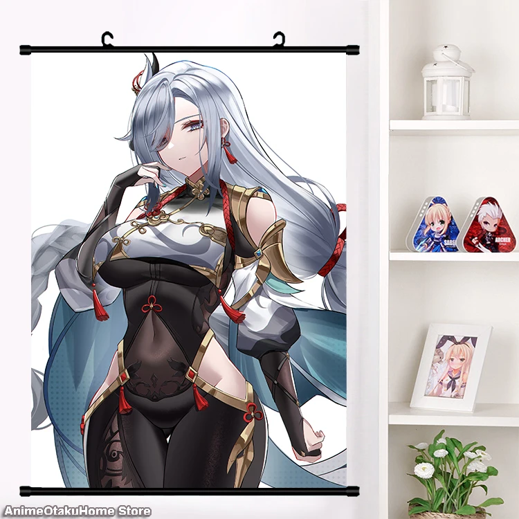 Anime Genshin Impact Shen He Cosplay Girls Persona Wall Scroll Roll Print Painting Poster Decor Collectible Decorative Art Gift
Anime Genshin Impact Shen He Cosplay Girls Persona Wall Scroll Roll Print Painting Poster Decor Collectible Decorative Art Gift