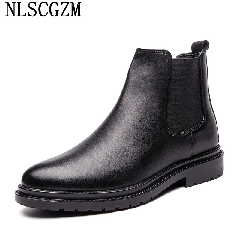 Brown Chelsea Boots Men Leather Casual Shoes for Man 2023 Ankle Boots for Men Male Leather Boots Men Black Platform Shoes Man
Brown Chelsea Boots Men Leather Casual Shoes for Man 2023 Ankle Boots for Men Male Leather Boots Men Black Platform Shoes Man