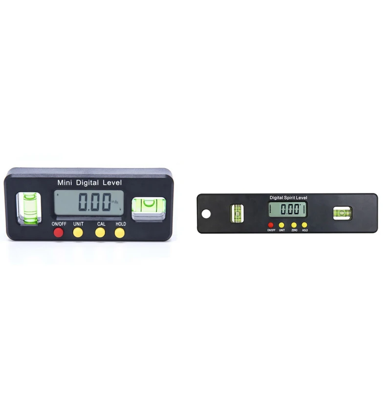 ABSF Portable Digital Angle Finder Protractor Electronic Level Box 360 Degree Digital Inclinometer Angle Measuring Tool
ABSF Portable Digital Angle Finder Protractor Electronic Level Box 360 Degree Digital Inclinometer Angle Measuring Tool