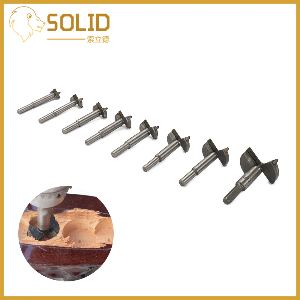 Forstner Woodworking Hole Saw 16-53mm Drill Bits Woodworking Wooden Cutter Drilling for Hinge Window Power Tool 8Pcs
Forstner Woodworking Hole Saw 16-53mm Drill Bits Woodworking Wooden Cutter Drilling for Hinge Window Power Tool 8Pcs