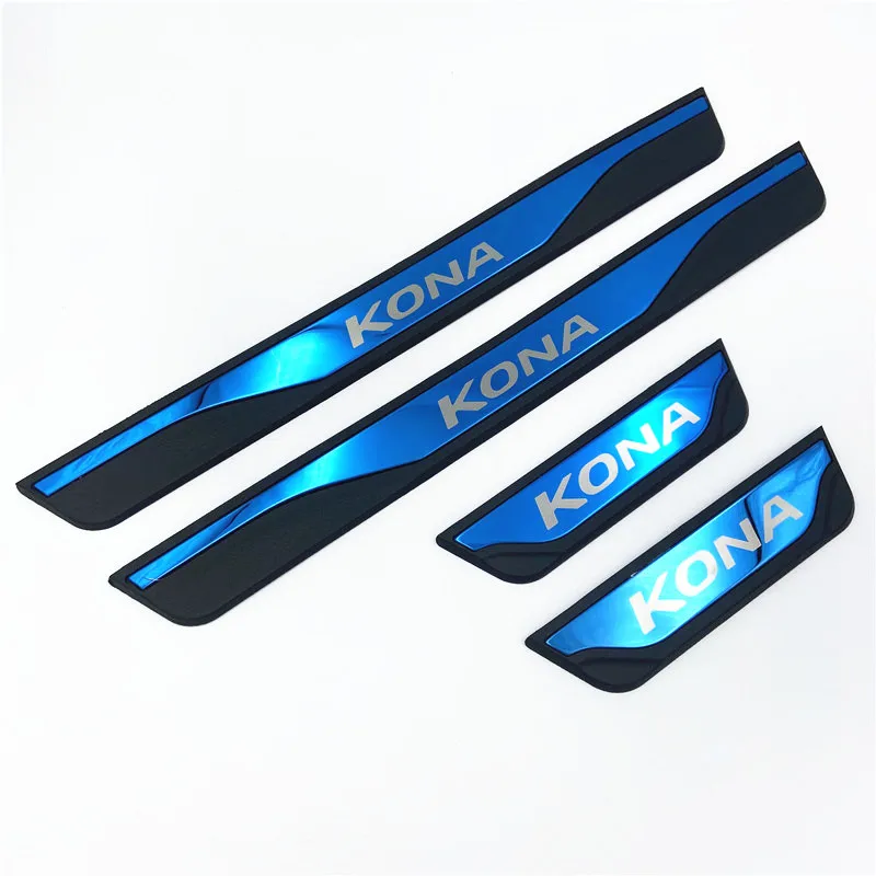 For Auto Styling Accessories Hyundai Kona Door Sill Strip Stainless Steel Sticker Trim Car pedal Protectors Cover 2017 2019 2020
For Auto Styling Accessories Hyundai Kona Door Sill Strip Stainless Steel Sticker Trim Car pedal Protectors Cover 2017 2019 2020