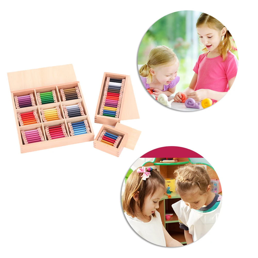 Montessori Toy Wooden Color Board Kids Teaching Aids Early Childhood Game Intellectual Development Props Kit Cognition Toys
Montessori Toy Wooden Color Board Kids Teaching Aids Early Childhood Game Intellectual Development Props Kit Cognition Toys