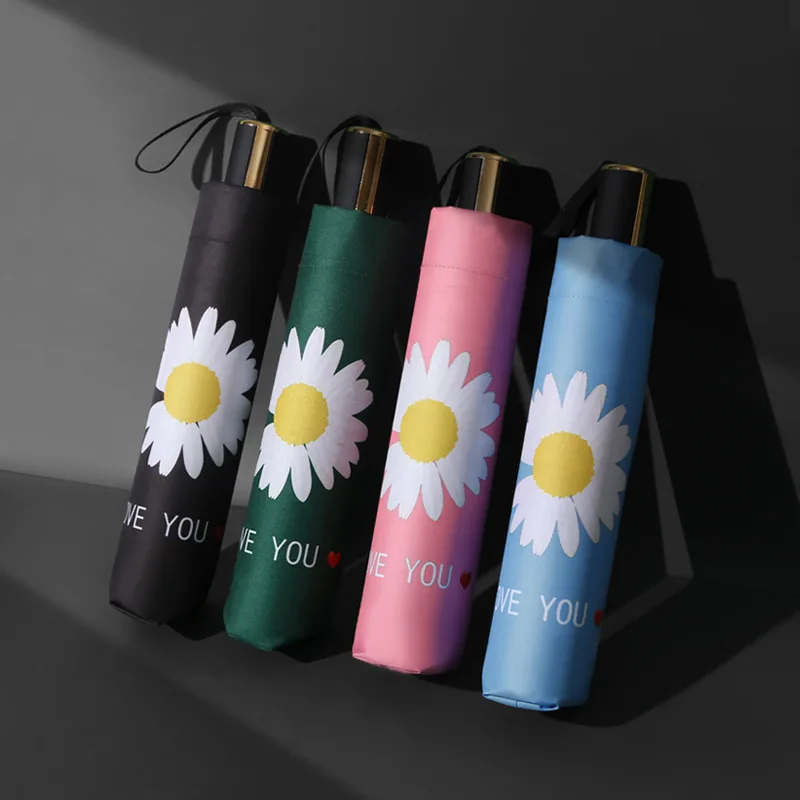 Vibrant Daisy Pattern Umbrella Sun Protection Rainproof Windproof Portable Multifunction Automatic Umbrella Gift for Girlfriend
Vibrant Daisy Pattern Umbrella Sun Protection Rainproof Windproof Portable Multifunction Automatic Umbrella Gift for Girlfriend