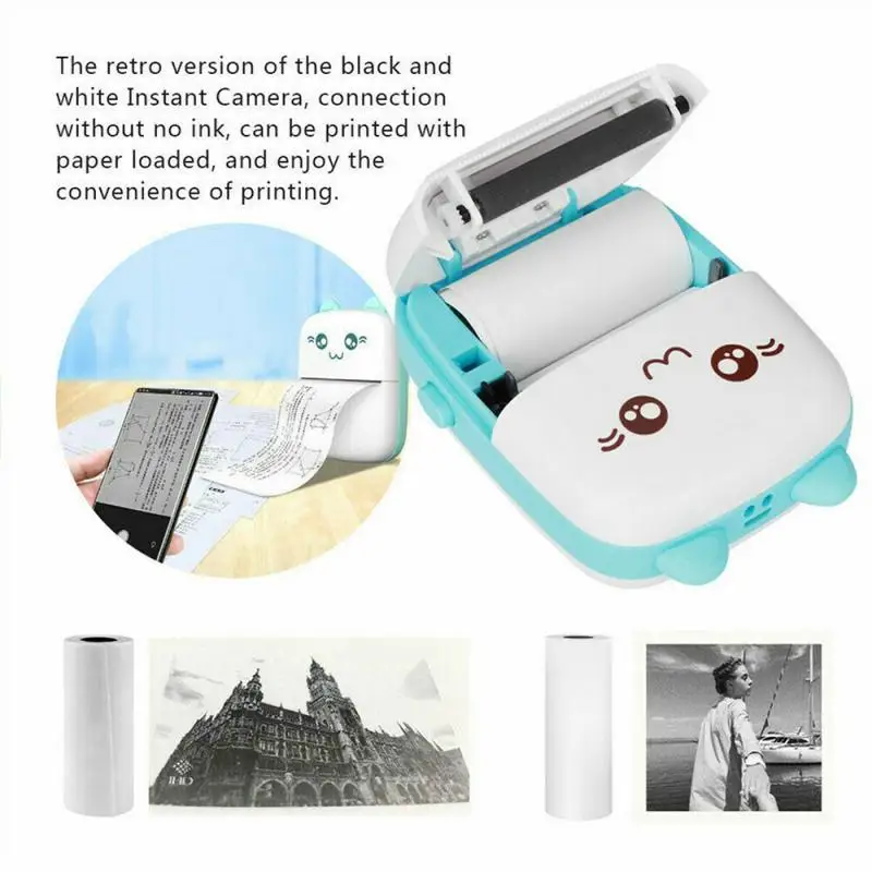 Printing Bluetooth Android iOS Printers Mini Portable Thermal Printer Photo Pocket Photo Printer Printing Wireless 2020
Printing Bluetooth Android iOS Printers Mini Portable Thermal Printer Photo Pocket Photo Printer Printing Wireless 2020