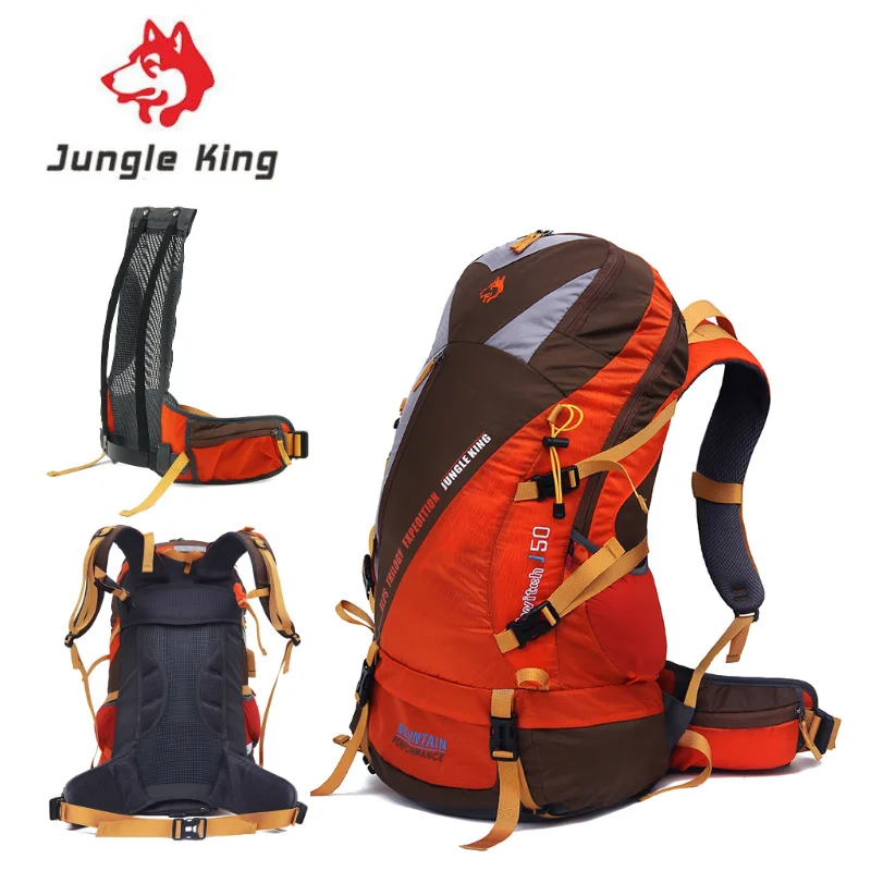 Jungle King ACY1601 50L Newest Large-capacity Lightweight High-quality Nylon Backpack Outdoor Hiking Bag Travel Camping Sports
Jungle King ACY1601 50L Newest Large-capacity Lightweight High-quality Nylon Backpack Outdoor Hiking Bag Travel Camping Sports