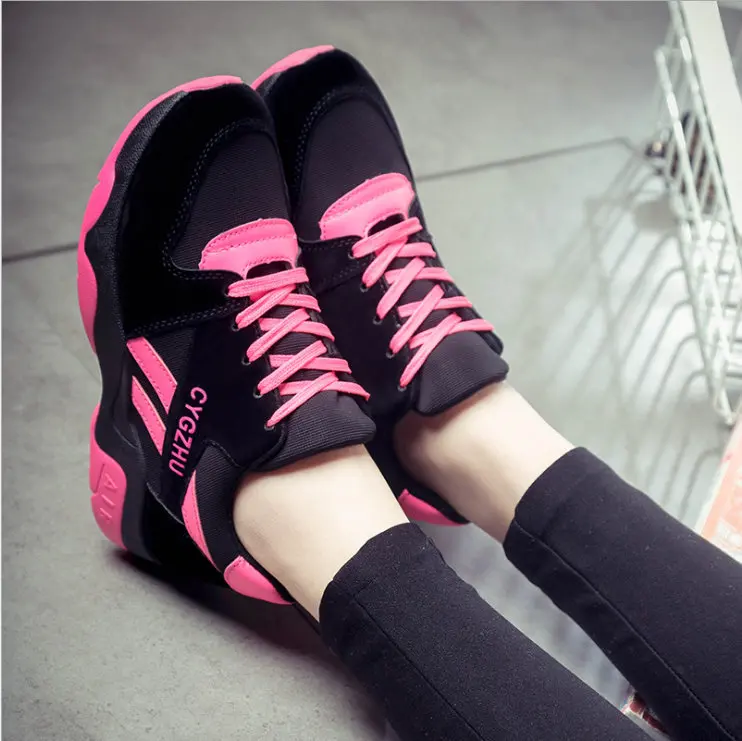 2020 Spring Black Platform Sneakers Suede Women Shoes Thick Sole Fashion Breathable Lace Up Casual Shoes Woman Trainers Autumn 
2020 Spring Black Platform Sneakers Suede Women Shoes Thick Sole Fashion Breathable Lace Up Casual Shoes Woman Trainers Autumn