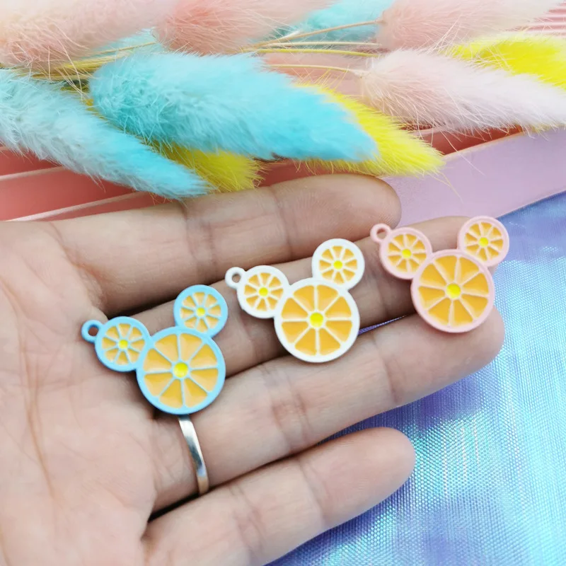 10Pcs/Lot DIY Alloy Jewelry Cartoon Small Clear Mickey Head Orange Earring Material Bracelet Necklace Pendant Pendant
10Pcs/Lot DIY Alloy Jewelry Cartoon Small Clear Mickey Head Orange Earring Material Bracelet Necklace Pendant Pendant