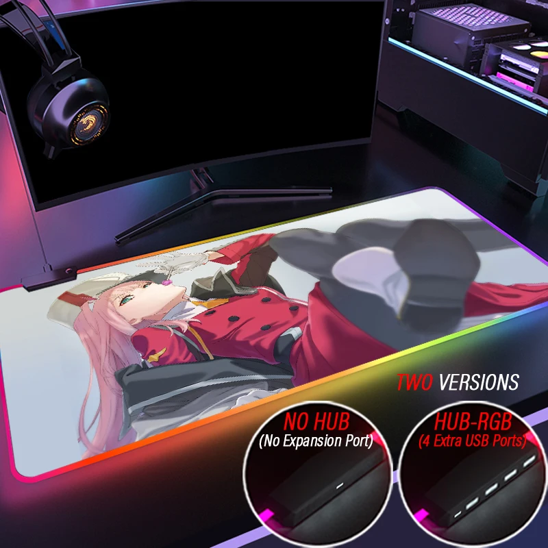Игровой коврик для мыши Dear in the FRANXX RGB XXL, креативный, ZERO, два пользовательских коврика для мыши светодиодный Ной подсветкой, HD коврик с рисунк...
Игровой коврик для мыши Dear in the FRANXX RGB XXL, креативный, ZERO, два пользовательских коврика для мыши светодиодный Ной подсветкой, HD коврик с рисунк...
