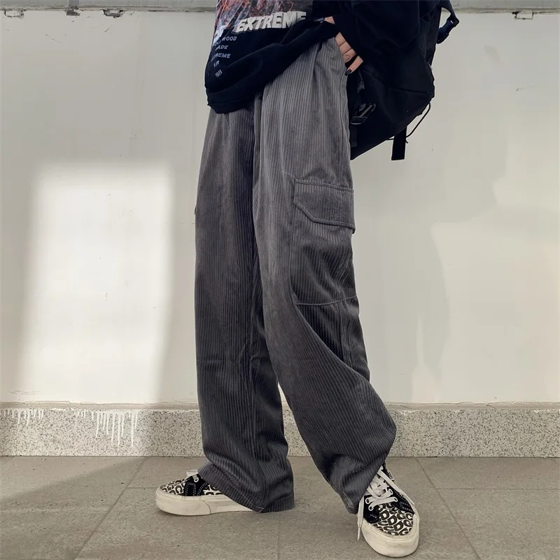 POUNGDUDU 2021 Corduroy Pants For Women Plus Size Y2k Pants Wide Leg Trousers Harajuku Loose Streetwear Vintage Casual Ins Hot
POUNGDUDU 2021 Corduroy Pants For Women Plus Size Y2k Pants Wide Leg Trousers Harajuku Loose Streetwear Vintage Casual Ins Hot