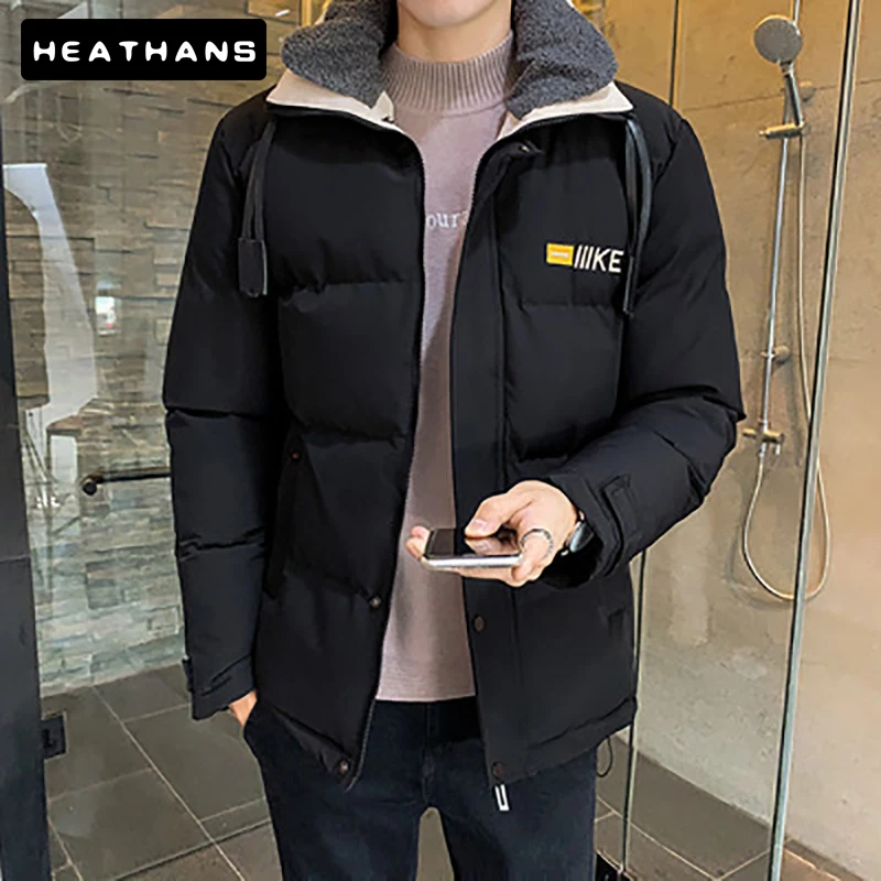 Winter Parkas Men's Bomber Jacket Fashion Male Cotton Warm Padded Coats Casual Outoutwear Woolen Collar Slim Coats Men Clothing
Winter Parkas Men's Bomber Jacket Fashion Male Cotton Warm Padded Coats Casual Outoutwear Woolen Collar Slim Coats Men Clothing