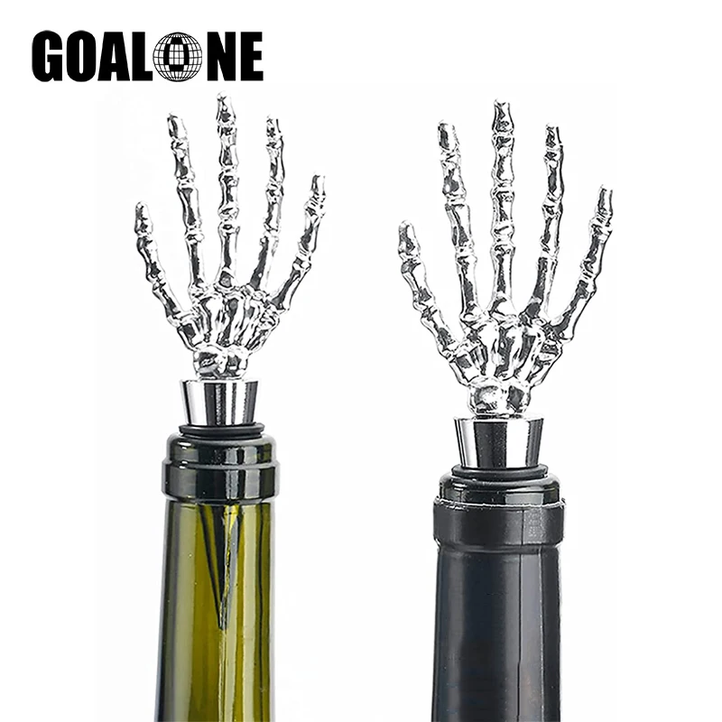 GOALONE Halloween Wine Stopper Funny Ghost Hand Zinc Alloy Wine Bottle Stopper Reusable Decorative Wine Gift for Holiday Party
GOALONE Halloween Wine Stopper Funny Ghost Hand Zinc Alloy Wine Bottle Stopper Reusable Decorative Wine Gift for Holiday Party