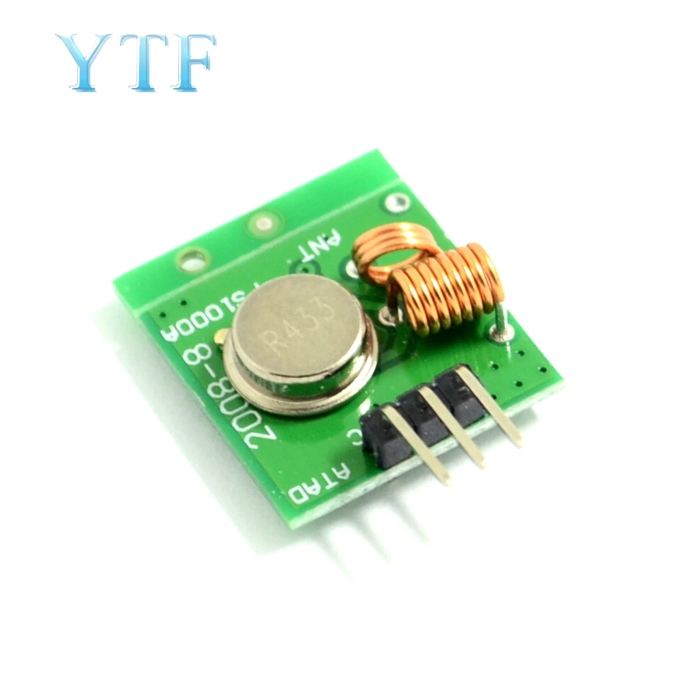 5 Volt Super-Regenerative Receiver Module/Wireless Receiving Module/Wireless Transmission Module 433MHZ 315MHZ
5 Volt Super-Regenerative Receiver Module/Wireless Receiving Module/Wireless Transmission Module 433MHZ 315MHZ