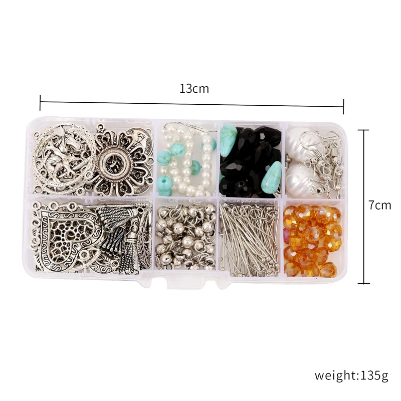 Retro DIY Alloy Accessories for Jewelry Making Results Crafts Set Making Jewelry Tools Earrings Hook Supplies Handmade