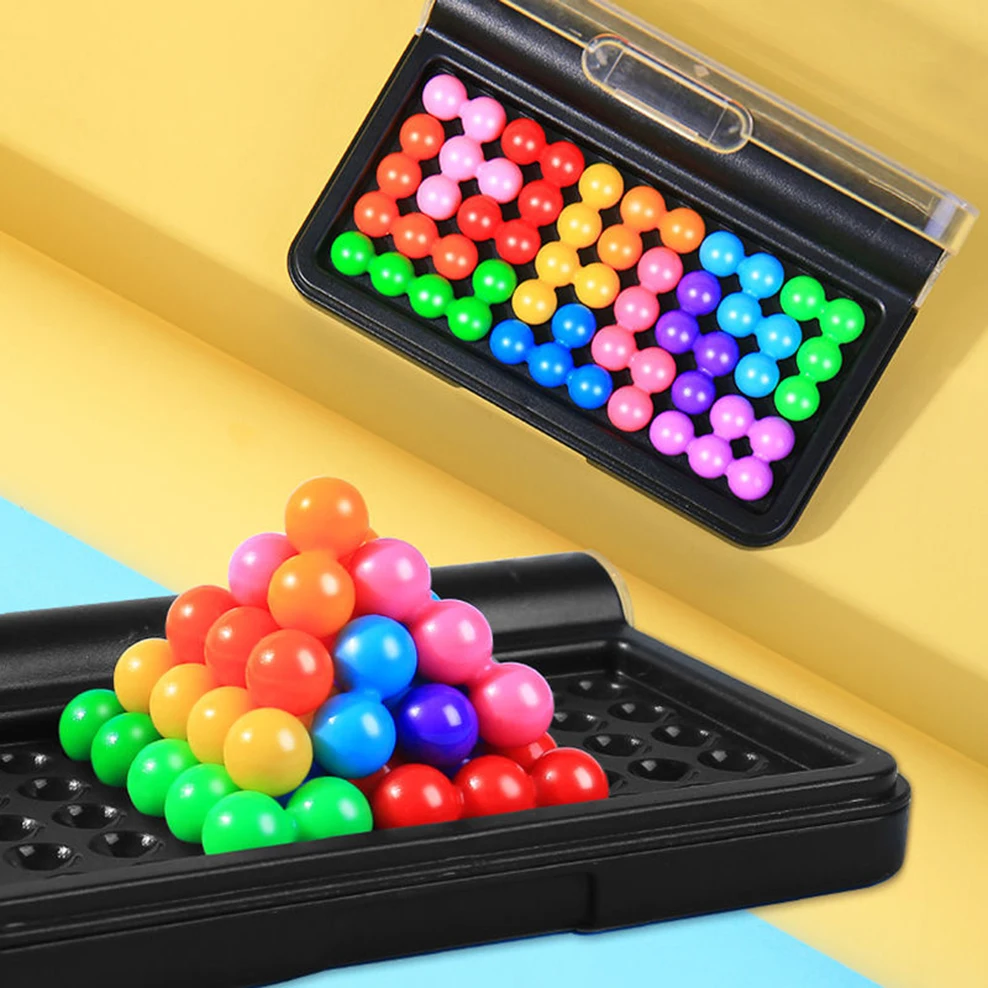 Challenge Pyramid Magic Beads Jigsaw Puzzle Intellectual Toys Intellectual Breakthrough Game Puzzle Board Game
Challenge Pyramid Magic Beads Jigsaw Puzzle Intellectual Toys Intellectual Breakthrough Game Puzzle Board Game