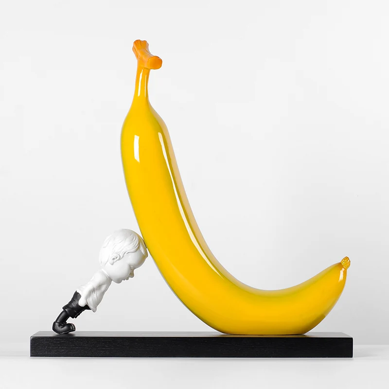 Modern Cartoon Creative Sculpture Art&Craft Banana Boy Stone Creative Indoor Children Bedroom Ornaments Figurines X4473
Modern Cartoon Creative Sculpture Art&Craft Banana Boy Stone Creative Indoor Children Bedroom Ornaments Figurines X4473
