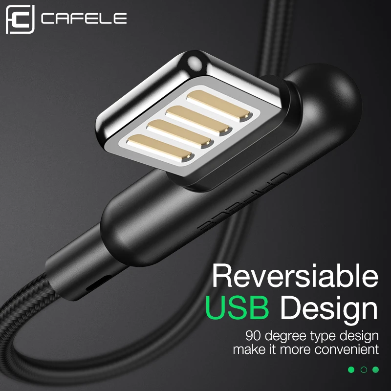 90 градусов игровой USB C кабель для huawei xiaomi samsung Быстрая зарядка LED синхронизация