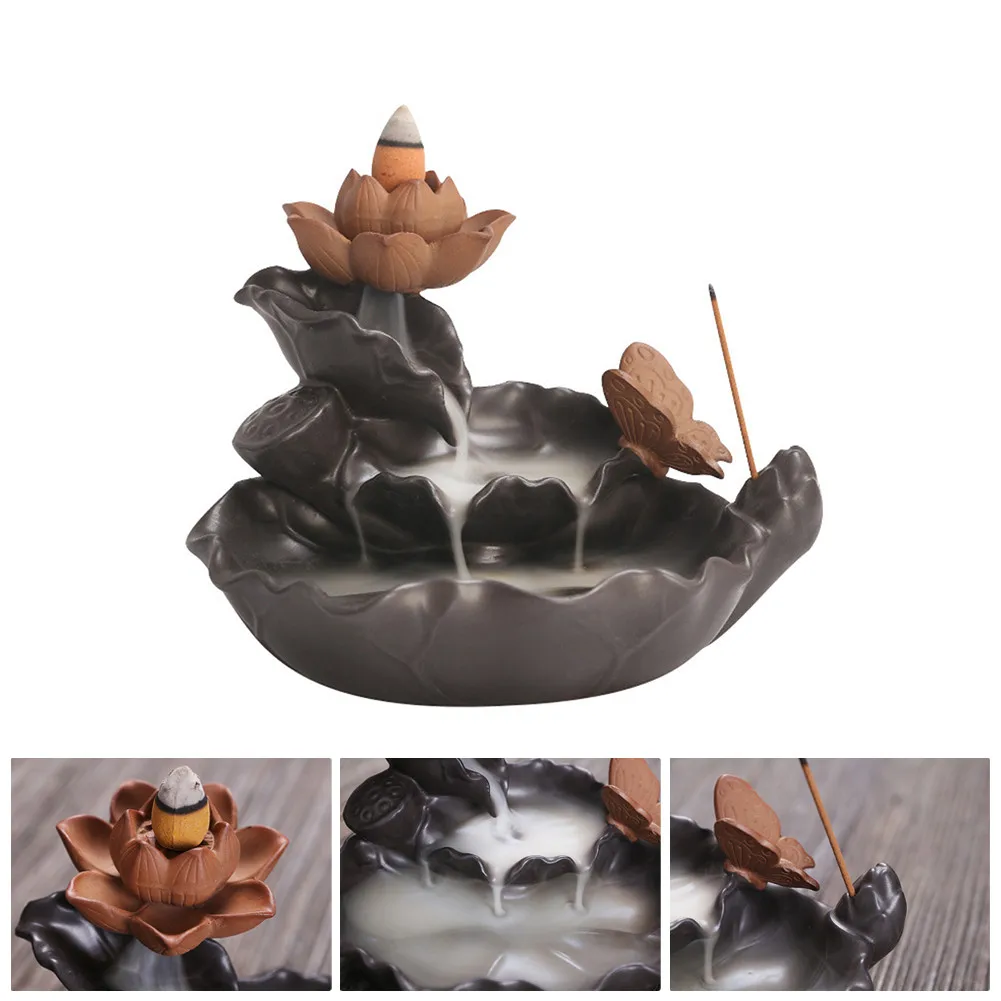 Fish Backflow Incense Burner Meditation Gifts Home Office Tea House Decor Chinese Censer Holder Zen Buddhist Crafts Ornaments
Fish Backflow Incense Burner Meditation Gifts Home Office Tea House Decor Chinese Censer Holder Zen Buddhist Crafts Ornaments
