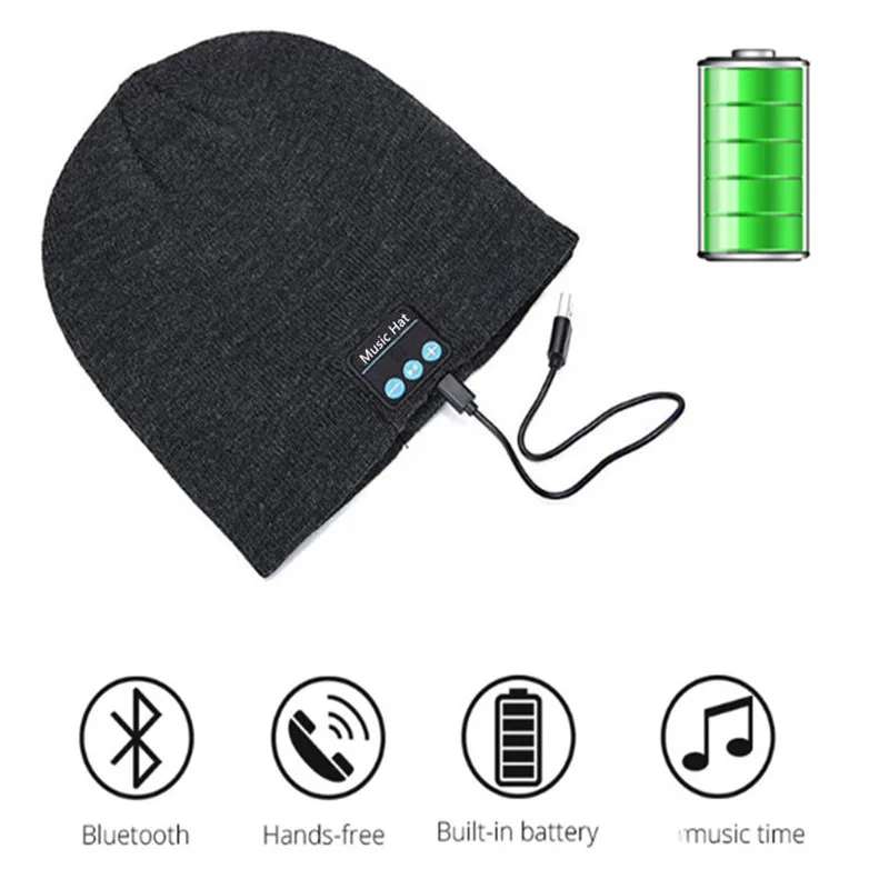 Fashion Warm Bluetooth Music Hat Wireless Bluetooth Earphone Cap Winter Sport Knitted Hat Call and Listen Music Speaker 2020 New
Fashion Warm Bluetooth Music Hat Wireless Bluetooth Earphone Cap Winter Sport Knitted Hat Call and Listen Music Speaker 2020 New