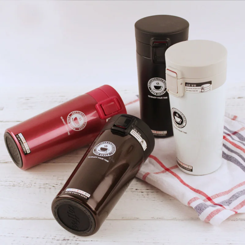 380ml bouncing cover stainless steel thermos mug portable travel coffee tea cup with double filter car vacuum thermos gift cup
380ml bouncing cover stainless steel thermos mug portable travel coffee tea cup with double filter car vacuum thermos gift cup