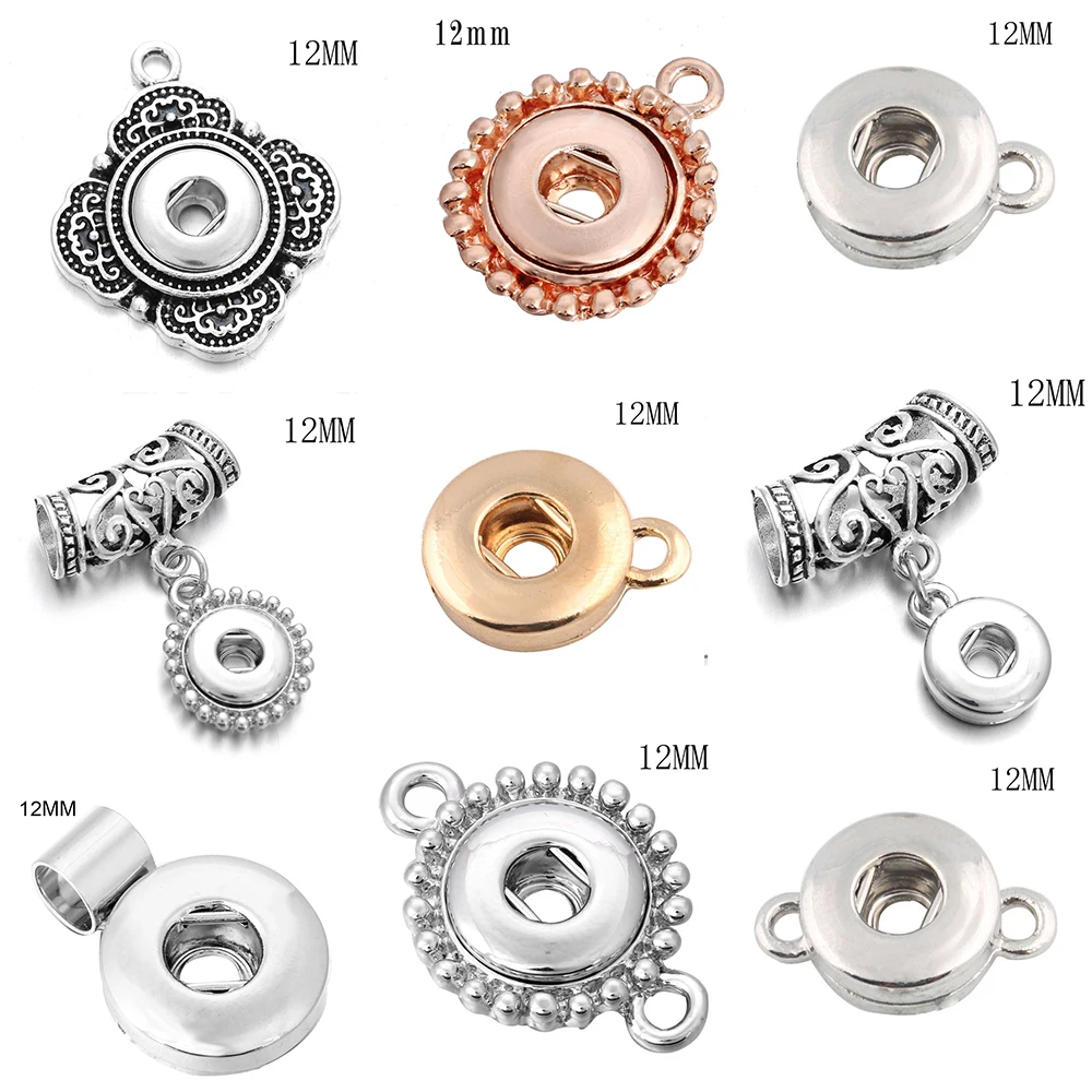 10pcs/lot Interchangeable DIY Charm Snap Buttons 12mm Snap Jewelry Finding For Make Snap Button Bracelets Necklace XH652
10pcs/lot Interchangeable DIY Charm Snap Buttons 12mm Snap Jewelry Finding For Make Snap Button Bracelets Necklace XH652