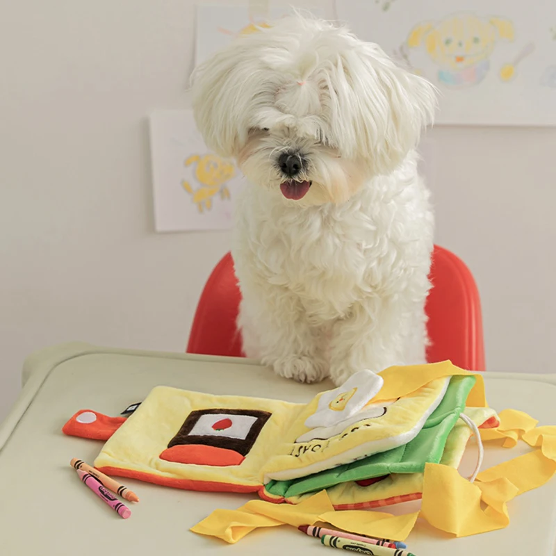 INS Finding Food Dog Toys Cute Squeaking Books Dog Toys Books Pet Interactive Puppy Chew Toys Squeaky Dog Toy Cat Plush Toys
INS Finding Food Dog Toys Cute Squeaking Books Dog Toys Books Pet Interactive Puppy Chew Toys Squeaky Dog Toy Cat Plush Toys