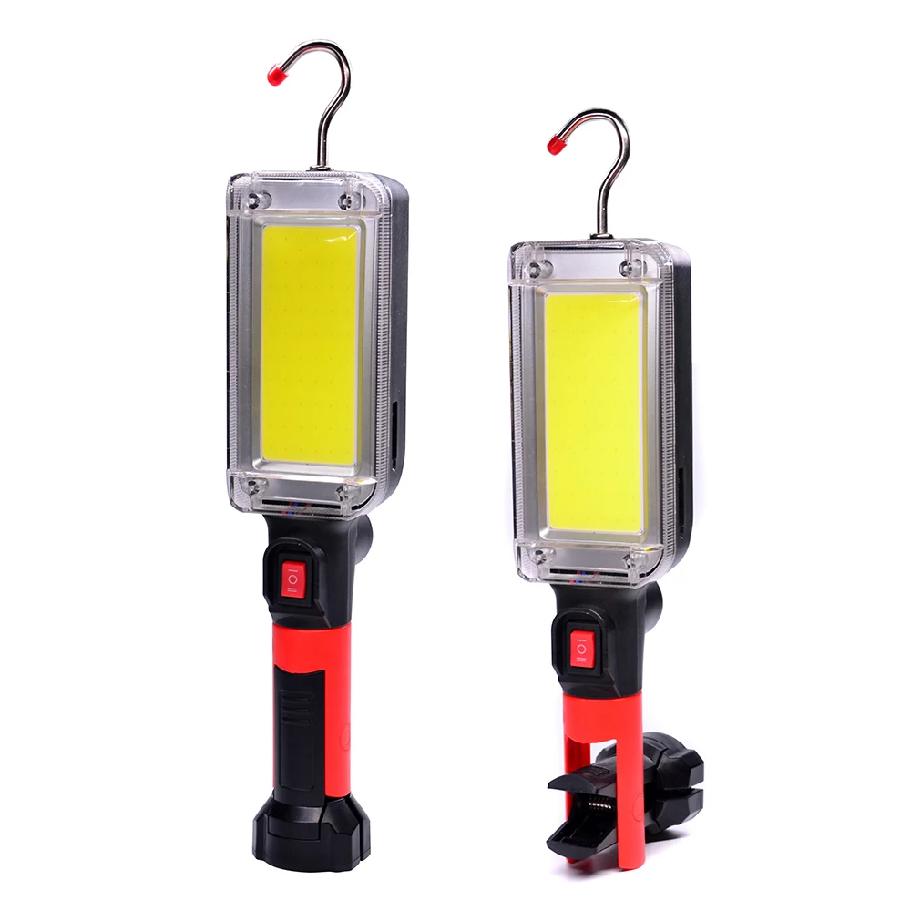 700lm Rechargeable Led Worklight Adjustable Clip Worklamp COB Floodlight Portable Magnetic LED Work Light Hook Clip Waterproof
700lm Rechargeable Led Worklight Adjustable Clip Worklamp COB Floodlight Portable Magnetic LED Work Light Hook Clip Waterproof