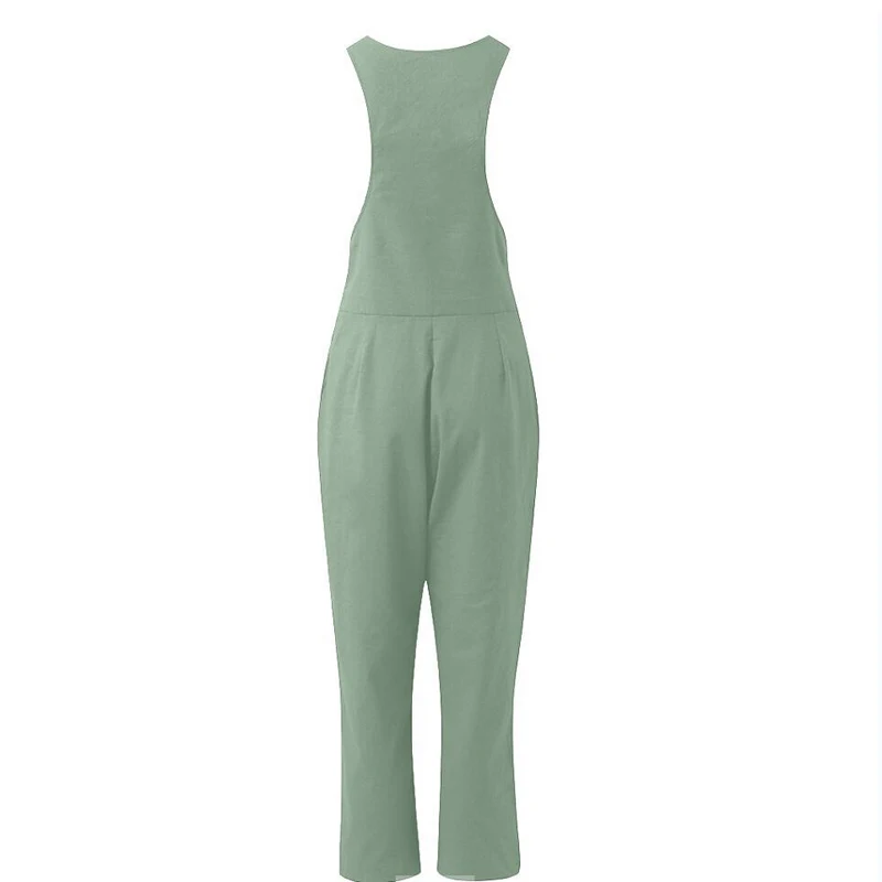 Daisy Eye Print Plus Size Jumpsuits Summer Cute Smile Elegant Romper Women Button Cotton Linen Loose Trousers Playsuit Pocket
Daisy Eye Print Plus Size Jumpsuits Summer Cute Smile Elegant Romper Women Button Cotton Linen Loose Trousers Playsuit Pocket