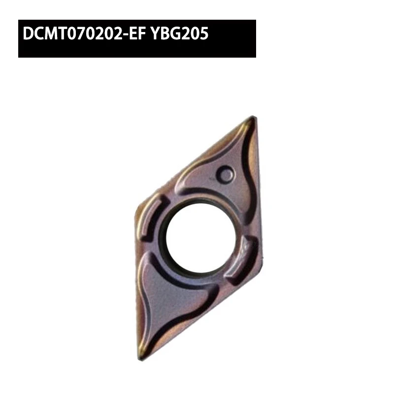 DCMT DCMT07 DCMT070202 DCMT070204 DCMT070208 Turning Inserts YBG205 YBC251 Processing Steel Stainless Steel Cast Iron 10PCS/Box
DCMT DCMT07 DCMT070202 DCMT070204 DCMT070208 Turning Inserts YBG205 YBC251 Processing Steel Stainless Steel Cast Iron 10PCS/Box