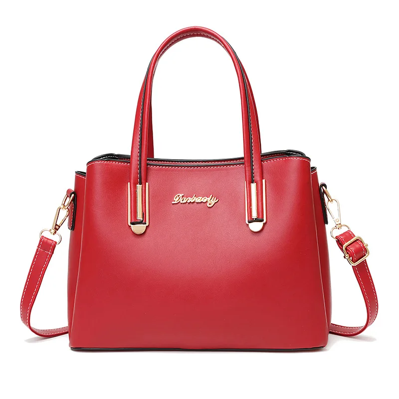 Women's bag middle aged women's mother's bag atmosphere large capacity bag Single Shoulder Messenger Handbag
Women's bag middle aged women's mother's bag atmosphere large capacity bag Single Shoulder Messenger Handbag