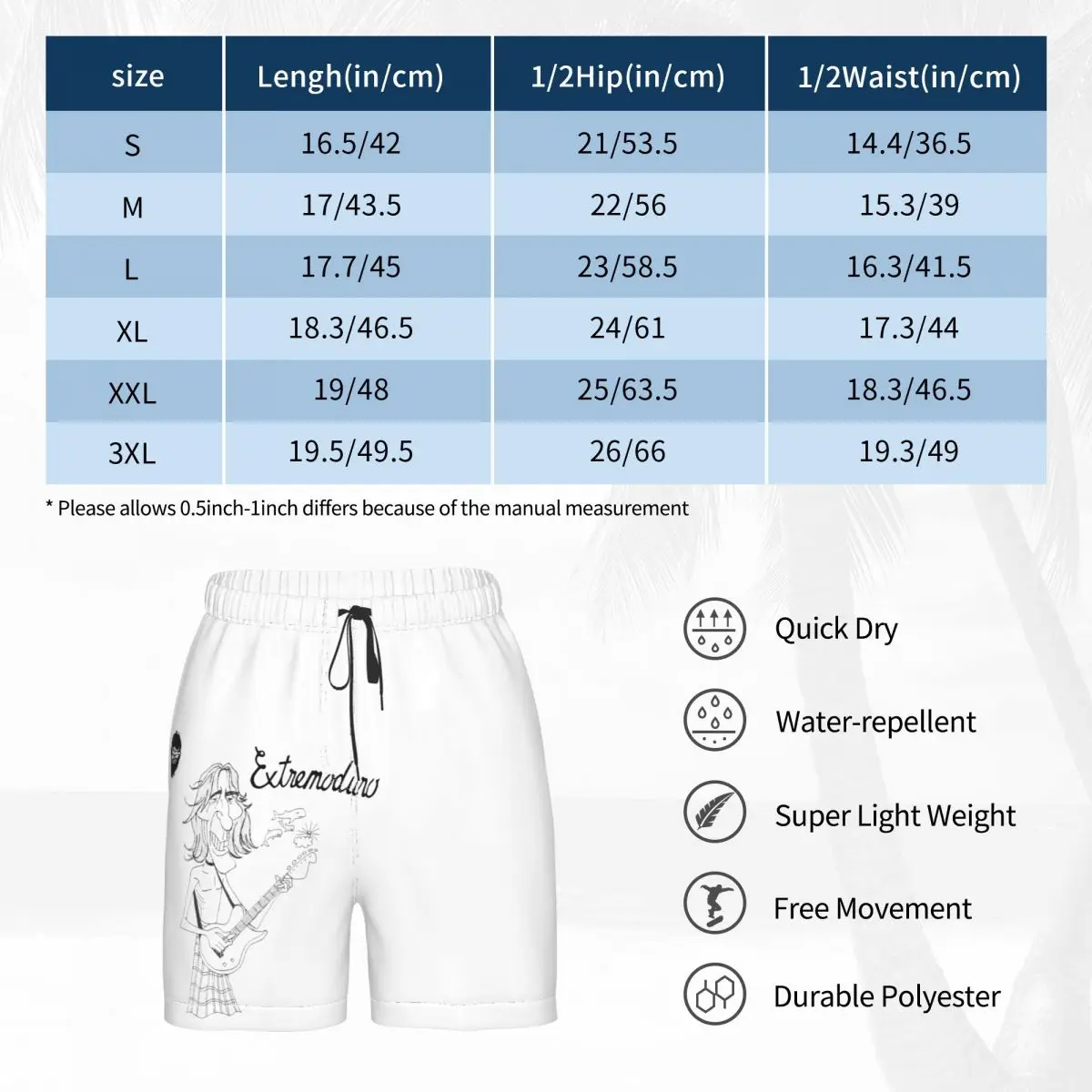 Men's and women's Causal Extremoduro- A Spanish Hard Rock Band- Embroidered Breathable Quick Dry Graphic Sports Hawaii Pants
Men's and women's Causal Extremoduro- A Spanish Hard Rock Band- Embroidered Breathable Quick Dry Graphic Sports Hawaii Pants