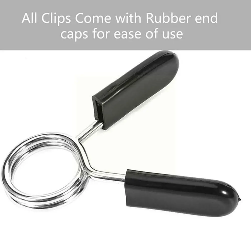 1 Pair New Outdoors of Barbell Spring Collars 25mm Bar Accessories Collar Clamp Lock Spring Barbell Weight Clips Dumbbell L8E4
1 Pair New Outdoors of Barbell Spring Collars 25mm Bar Accessories Collar Clamp Lock Spring Barbell Weight Clips Dumbbell L8E4