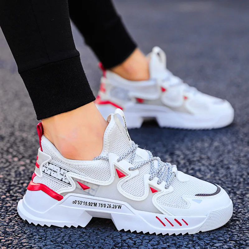 Four Seasons Men's Casual Shoes Thick Bottom Youth Trend Shoes Sports Casual Non-slip Comfortable Shoes Men's Fashion Sneakers
Four Seasons Men's Casual Shoes Thick Bottom Youth Trend Shoes Sports Casual Non-slip Comfortable Shoes Men's Fashion Sneakers