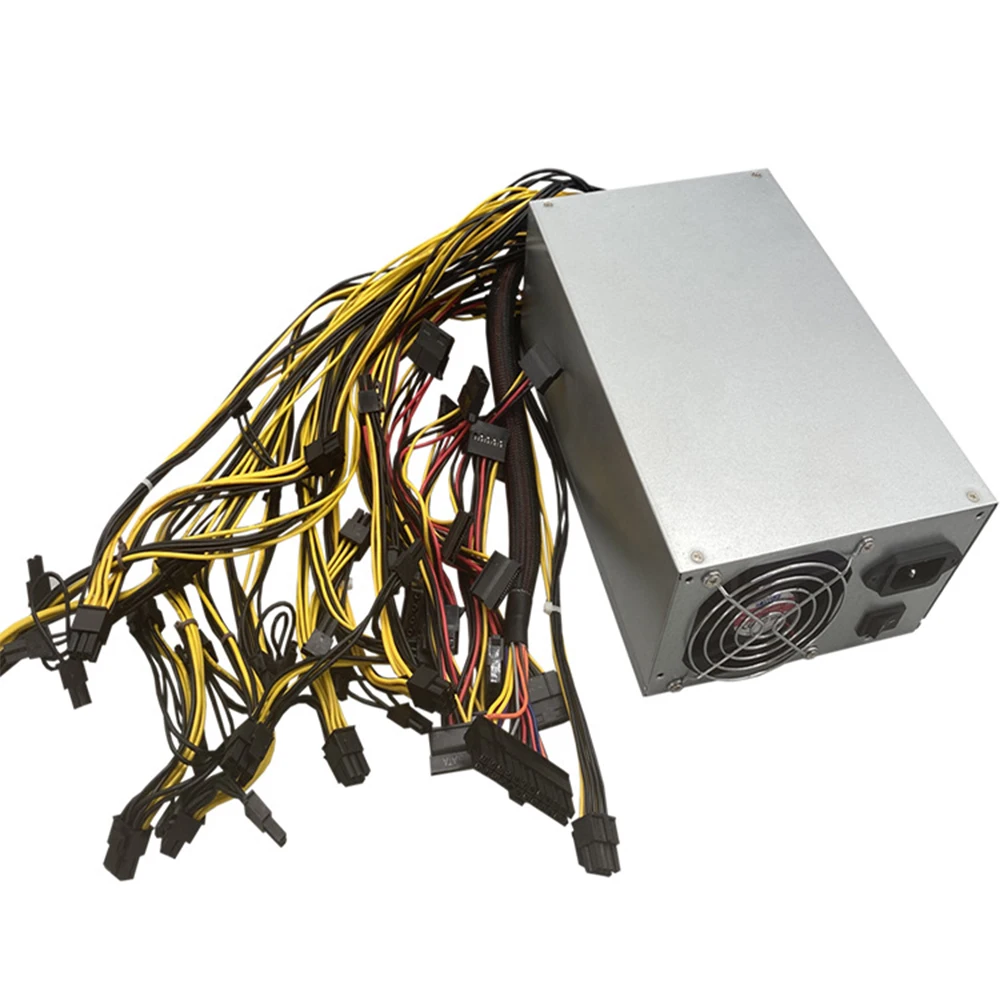 1600W 180-240V ETH Mining Machine Power Supply 10 x 6pin 95% Efficiency Support Multi-GPU For Bitcoin Mining Device
1600W 180-240V ETH Mining Machine Power Supply 10 x 6pin 95% Efficiency Support Multi-GPU For Bitcoin Mining Device