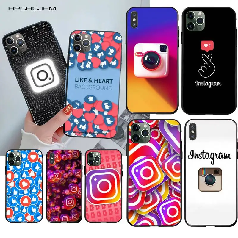 Мягкий силиконовый чехол HPCHCJHM из ТПУ для iPhone 11 pro XS MAX 8 7 6 6S Plus X 5S SE 2020 XR|Бамперы| |